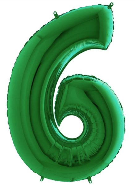 Grüne Zahl - 6
